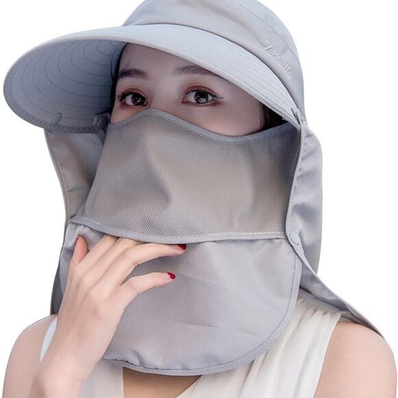 Outdoor bicycling climbing detachable sunshade sunhat ultraviolet-proof 1 Hat - Picture 3 of 16